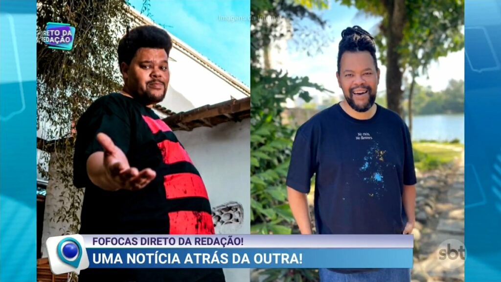 Antes e depois de Babu do BBB20