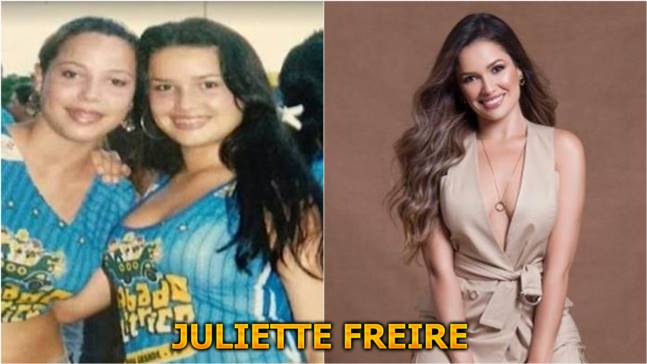 Antes e depois de Juliette do BBB21