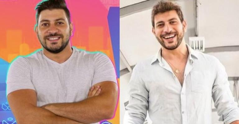 Antes e depois de Caio Afiune do BBB21